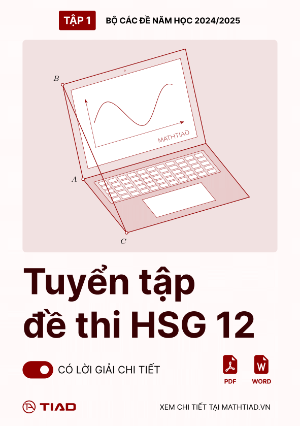 Tuyển tập đề thi học sinh giỏi Toán 12 năm 2024 – 2025 có lời giải chi tiết