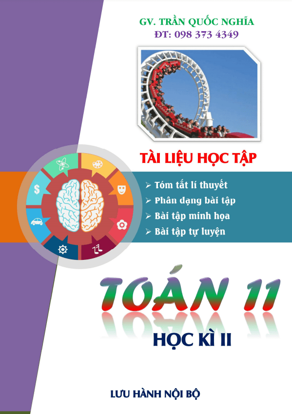 Tài liệu học tập Toán 11 học kì 2 – Trần Quốc Nghĩa