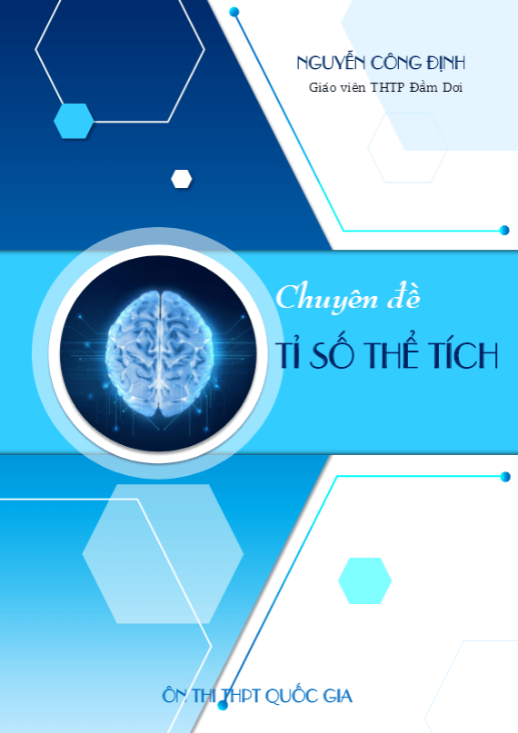 Bài toán VD – VDC tỉ số thể tích – Nguyễn Công Định