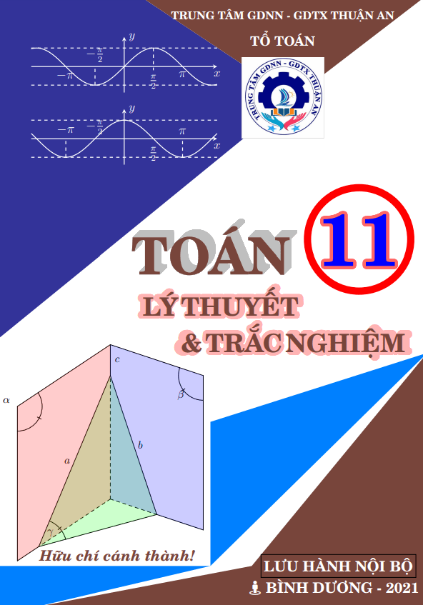 Lý thuyết và trắc nghiệm môn Toán lớp 11 – Lê Doãn Thịnh