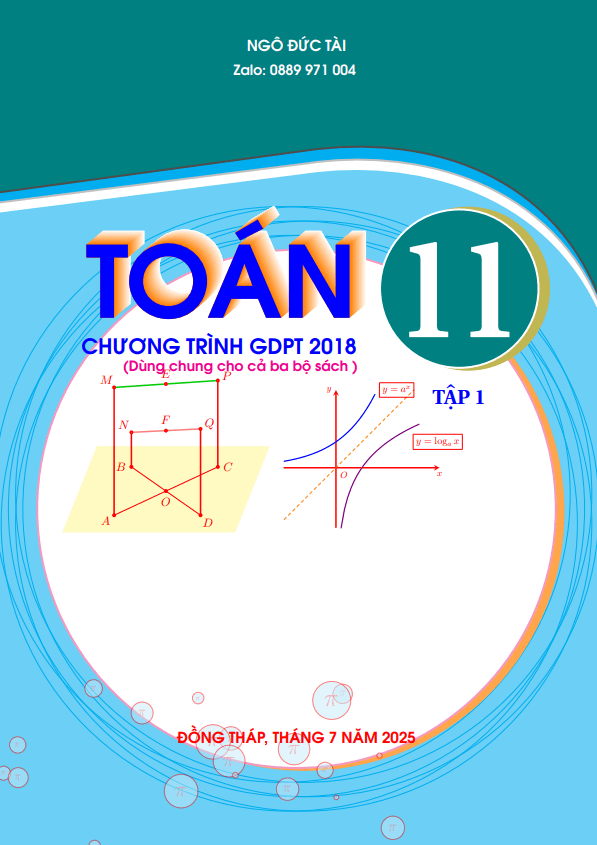 Chuyên đề môn Toán 11 chương trình GDPT 2018 – Ngô Đức Tài (tập 1)