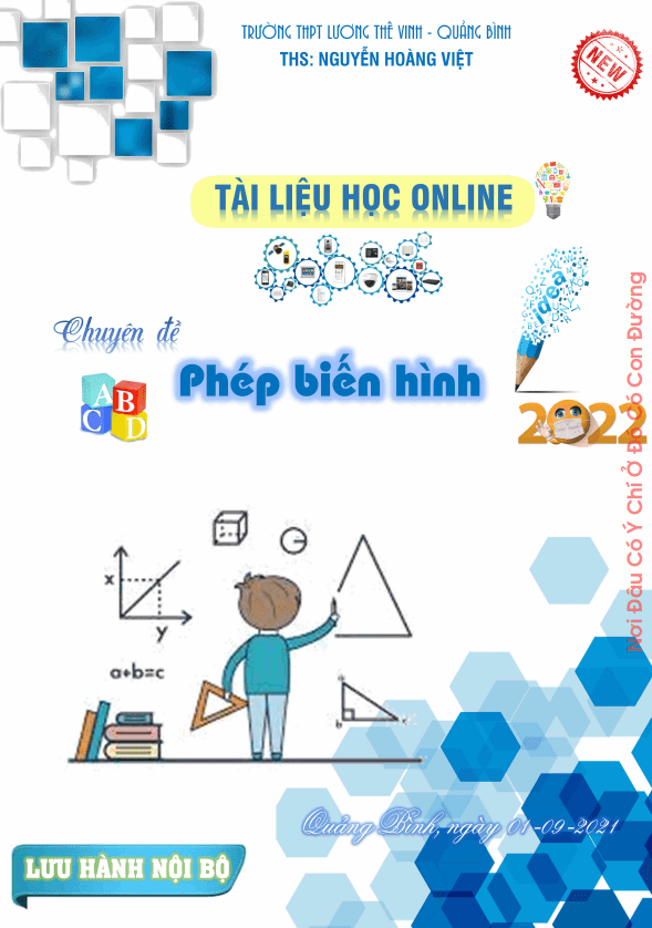 Chuyên đề phép biến hình – Nguyễn Hoàng Việt