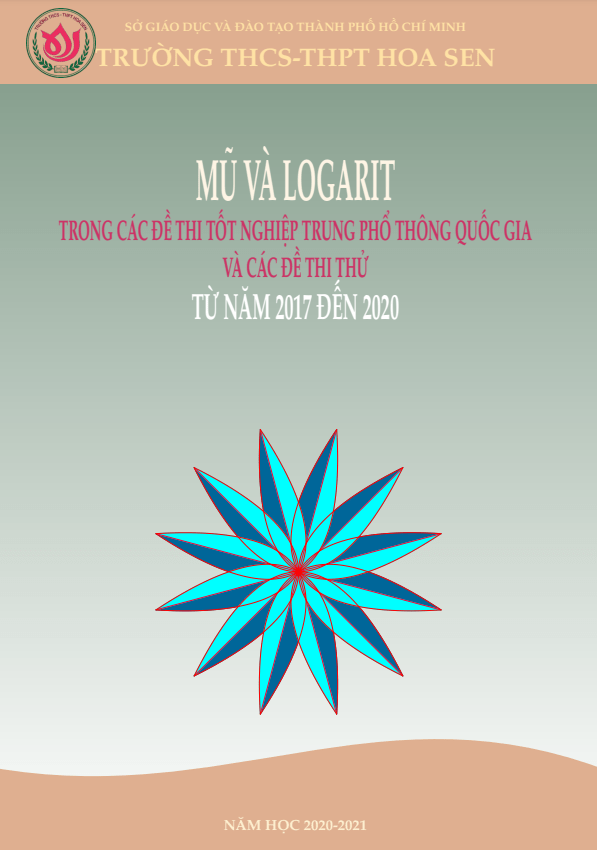 Mũ và logarit trong đề thi THPT môn Toán (2017 – 2020)