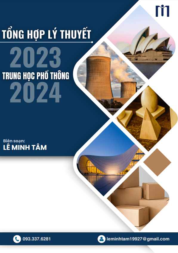 Tổng hợp lý thuyết môn Toán 12 – Lê Minh Tâm