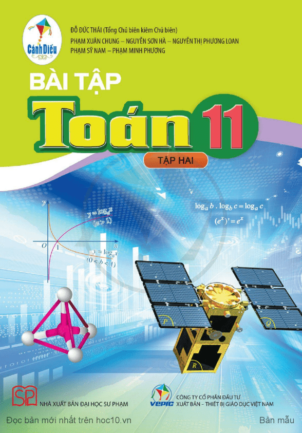 Sách bài tập Toán 11 (tập 2) (Cánh Diều)