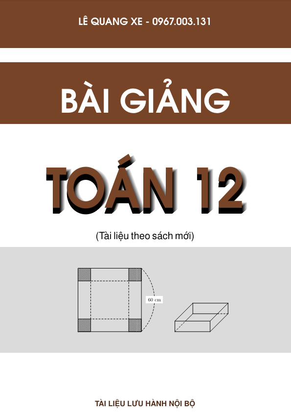 Ứng dụng đạo hàm để khảo sát và vẽ đồ thị hàm số Toán 12 KNTTVCS – Lê Quang Xe