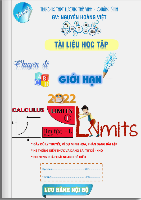 Chuyên đề giới hạn – Nguyễn Hoàng Việt