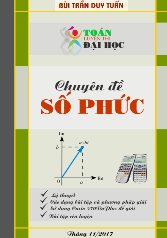 Chuyên đề số phức – Bùi Trần Duy Tuấn
