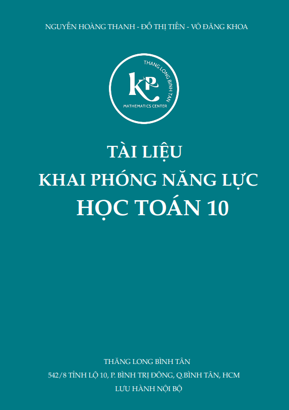 Tài liệu khai phóng năng lực học Toán 10