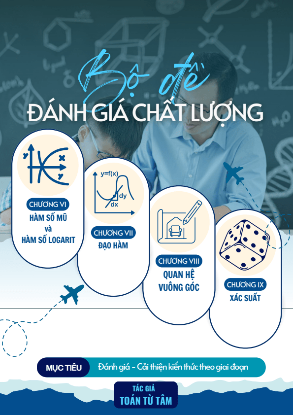 Bộ đề đánh giá chất lượng cuối chương môn Toán 11 học kỳ 2