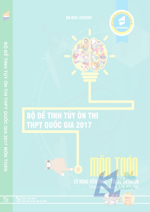 Bộ đề tinh túy ôn thi THPT Quốc gia 2017 môn Toán – Lovebook