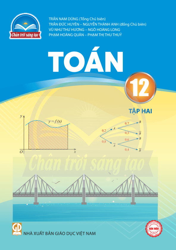 Sách giáo khoa Toán 12 (tập 2) (Chân Trời Sáng Tạo)