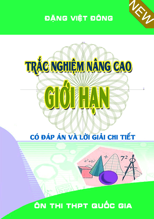Trắc nghiệm nâng cao giới hạn – Đặng Việt Đông
